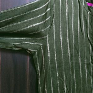 New/ Unused Mehandi Green Kurti