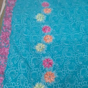 Embroidered Saree