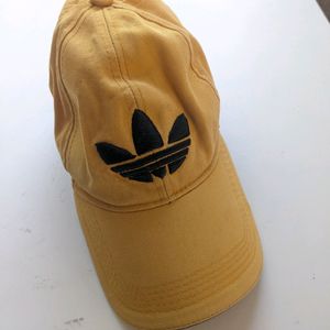 Original Adidas Yellow Branded Cap