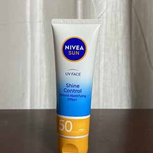 Nivea Shine Control Sunscreen