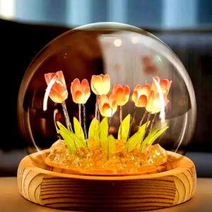 Tulip Lamp Small Preassembled Round Light