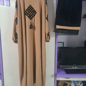 Beautiful Hand Work Abaya