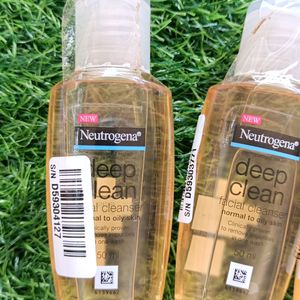 Neutrogena Deep Clean Facial Cleanser Pack Of 3