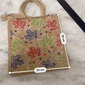 Jute Bag With Zip