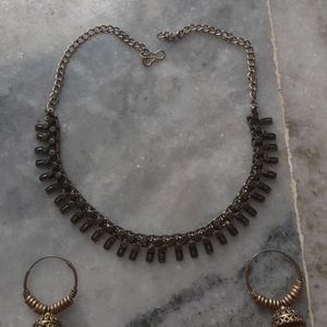 Necklace N Earings Set Antic