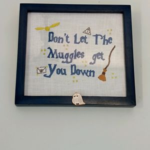 Embroidered Harry Potter Frame