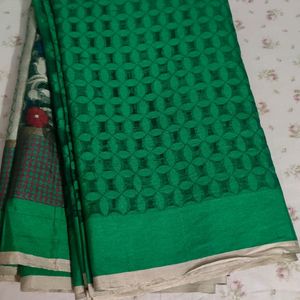 Beautiful Green Saree