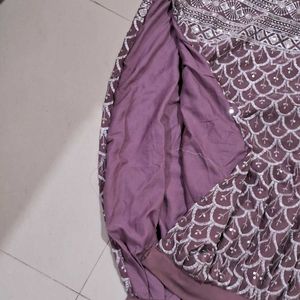 Semi Stitch  Lahnga With Dupatta