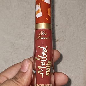 Too Faced Pumpkin Spice Latte Lipstick