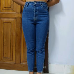 High waisted Denim Pant