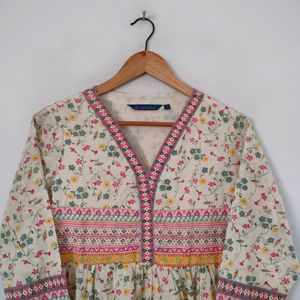 Multicolour Printed Kurta (Women's)