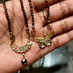 PACK OF 2 Stone Mangalsutra