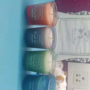 MINISO SET OF 4 CANDLES