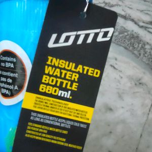 New Lotto Insulated Water Bottle 680ml