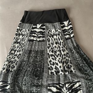 Printed skirt/tube dress