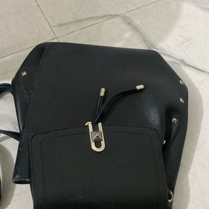 Stylish Backpack in Black