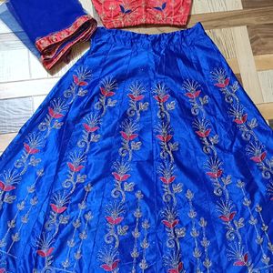 Girls Stitched Lahenga Choli