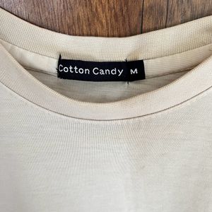 Beige Cotton Candy T-shirt