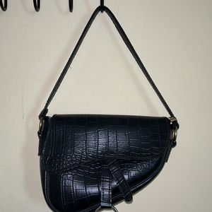 Black Satchel Bag