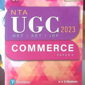 UGC NET/SET/JRF Paper 2 Commerce Kvs Madan Book