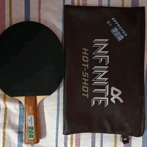 INFINITE Rubber Hot-Shot Table Tennis Racket