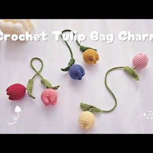 Crochet Phone Charms And Key Chain