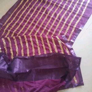 New Sequence Saree With Blouses Peace