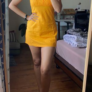 Bershka Mini Summer Dress 🧡