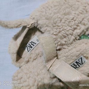 Zara:Terry cloth Slipper For Girls