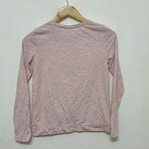 Trendy New Pink Cotton Top For Women