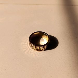 Gold Colored Ring - Unisex