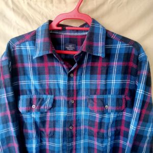 Blue Flannel Shirt