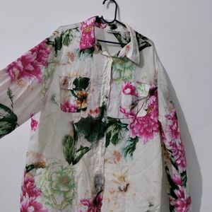 Floral Shirt Women