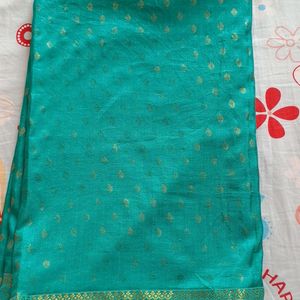 Beautiful Green Colour Saree