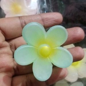 3 Flower Clips