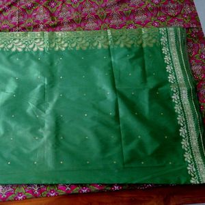 Green Saree