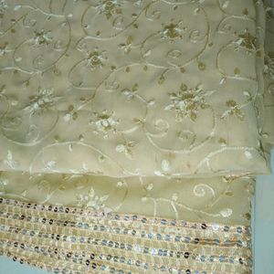 Full Embroidery Saree