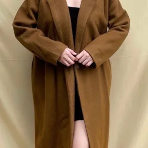 Korean Brown  Overcoat