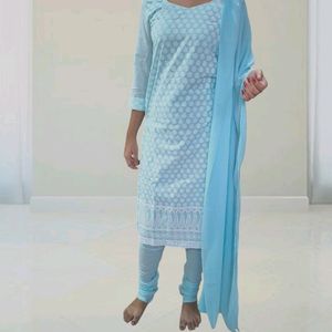 Sky Blue Kurta And Pant