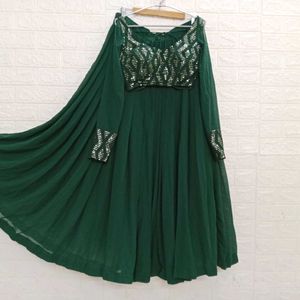 Green Lehengacholi