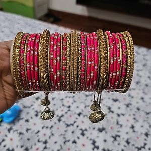 Bridal Glass Bangles Set