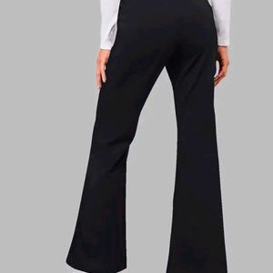 Fashion Women's Bell Bottom High Waist Trouser, El