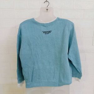 Korean Crop Sweater