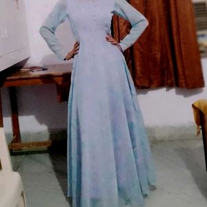 Frozen Elsa Style Boutique Made Gown