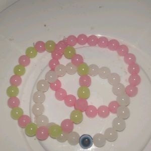 Plastic Beads Bracelet