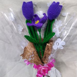 Crochet Tulip Bouquet