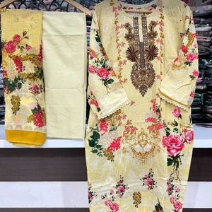 Cotton Suit Stitched