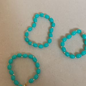 3 New Pearl Bracelets