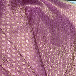 Women Cotton Silk Banarasi Kurta Piece