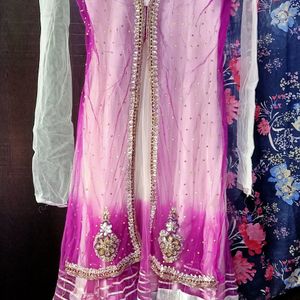 Suit With Dupatta And Pajama